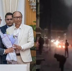 புதிய முதல்-மந்திரி பதவியேற்ற மறுநாளே மணிப்பூரில் மீண்டும் கலவரம்