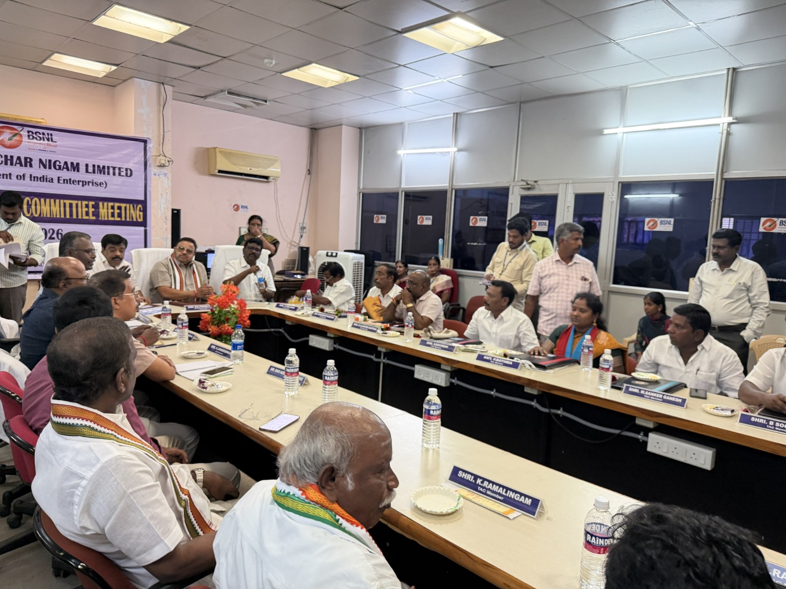 தொலைத்தொடர்புத்துறை ஆலோசனைக் குழுக் கூட்டம்