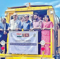 டிட்வா’ புயலால் பாதிக்கப்பட்ட இலங்கை வடக்கு ரயில் பாதை: 5 மில்லியன் டாலர் இந்திய நிதியுதவியில் சீரமைப்பு