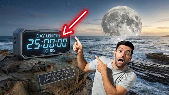 குட்-பை 24 மணி நேரம்... பூமியின் வேகத்தைக் குறைக்கும் நிலா!