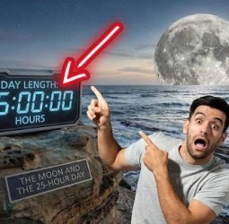 குட்-பை 24 மணி நேரம்... பூமியின் வேகத்தைக் குறைக்கும் நிலா!