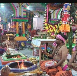 பூவனநாதசுவாமி கோயிலில் நாளை மகா கும்பாபிஷேக விழா