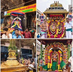 உத்தராயண புண்ணிய காலம் பிரம்மோற்சவம் கொடியேற்றம் முதல் நாள்........