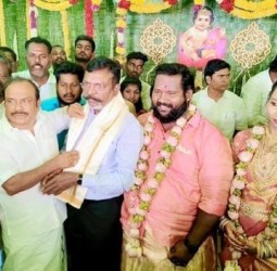 தமிழக அமைச்சர் சி.வெ.கணேசன் இல்ல நிகழ்ச்சி