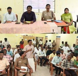 கலசப்பாக்கம் ஆற்றுத் திருவிழா வை முன்னிட்டு அரசு அலுவலர்களுடன் ஆய்வு கூட்டம்........