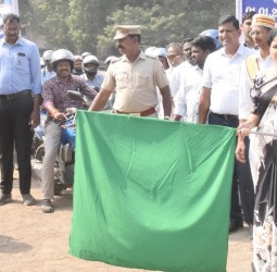 சாலை பாதுகாப்பு மாத விழிப்புணர்வு பேரணி