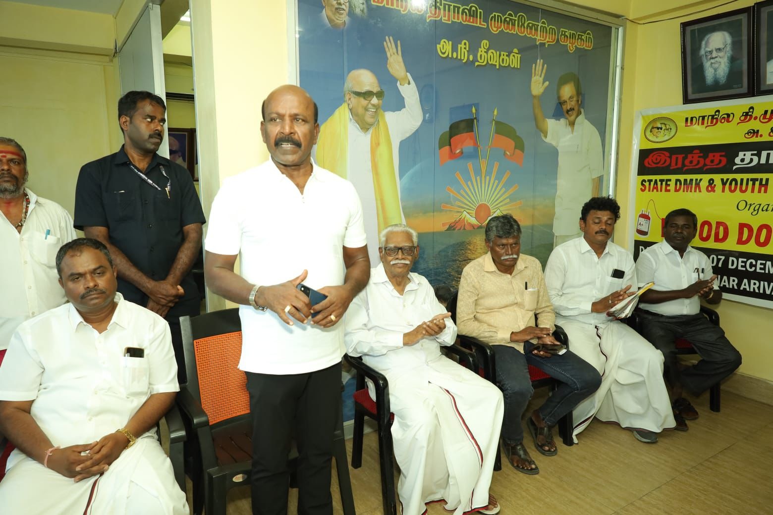 அந்தமானில் வசிக்கும் திமுகவினர் ஏற்பாடு செய்த பொங்கல் விழா