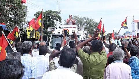 அனைத்து கட்சிகளும் எங்களுக்கு தோழமை கட்சிகள் தான்” - கூட்டணி குறித்து பிரேமலதா பேச்சு