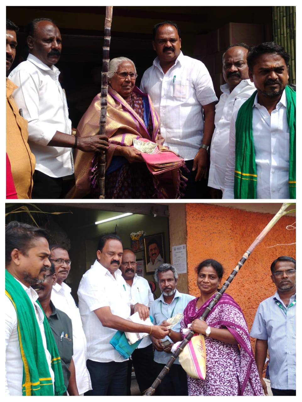 திருவொற்றியூர் நியாய விலை கடைகளில் 3000 ரூபாய் ரொக்க பணத்துடன் பொங்கல் தொகுப்பு