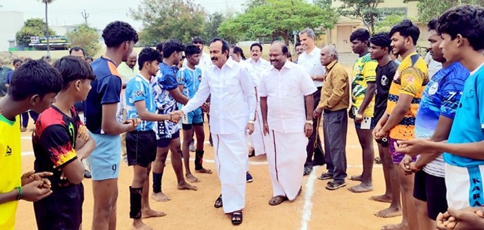 ஈரோடு அரசினர் தொழிற்பயிற்சி நிலைய மாணவர்களுக்கான கபடி போட்டி