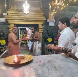 கந்தசாமி கோவில் திருவாவடுதுறை ஆதீனம் சாமி தரிசனம்