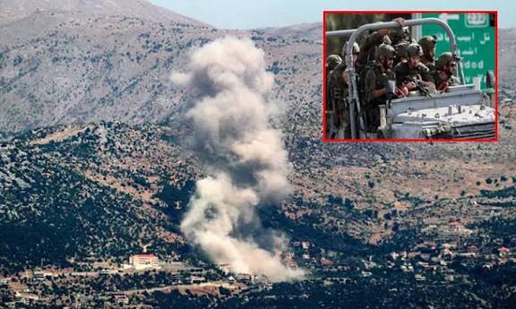 லெபனானில் ஹிஸ்புல்லா ஆயுத கிடங்கு மீது இஸ்ரேல் தாக்குதல்