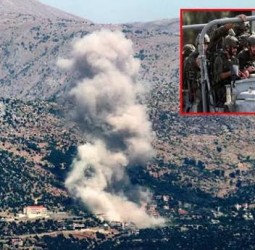 லெபனானில் ஹிஸ்புல்லா ஆயுத கிடங்கு மீது இஸ்ரேல் தாக்குதல்