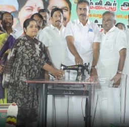 அதிமுக எம்எல்ஏ ஜெயராம் ஏற்பாட்டில் நலத்திட்ட உதவி