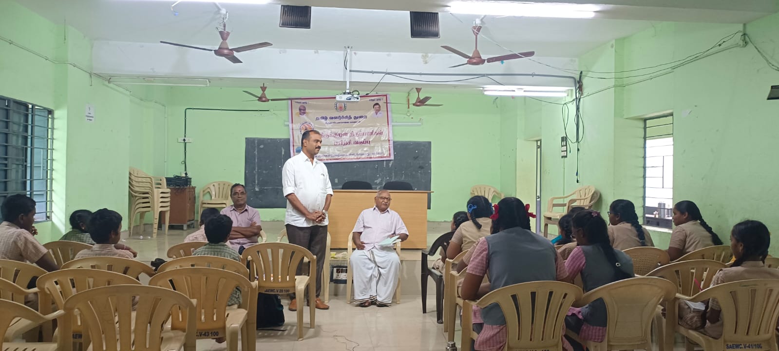 செய்யாறில் தமிழ் வளர்ச்சித் துறை சார்பில் 16 வது வார திருக்குறள் பயிற்சி வகுப்பு: