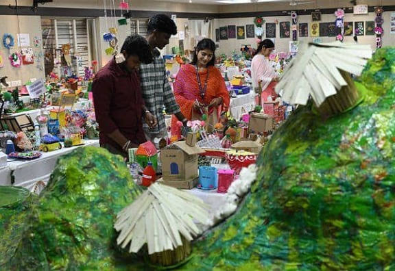 சிட்டி சென்டரில் கைவினைப் பொருட்கள் 3 நாள் விற்பனை கண்காட்சி துவங்கியது