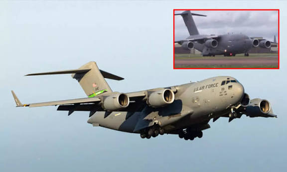 இங்கிலாந்து விமான தளங்களில் வந்திறங்கிய அமெரிக்க போர் விமானங்கள்; ஈரானை தாக்க முடிவா?