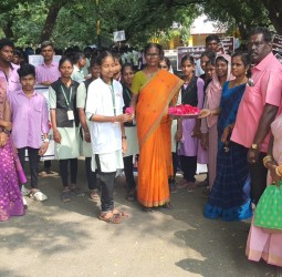 கோவில்பட்டியில் நடந்த வாக்காளர் தின விழிப்புணர்வு பேரணி