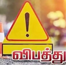 சபரிமலைக்கு பாதயாத்திரை சென்ற பக்தர்கள் மீது வேன் மோதி 2 பேர் பலி