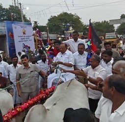 அரிமளம் தெற்கு ஒன்றிய திமுக சார்பில் நடந்த திராவிட பொங்கல் விழா