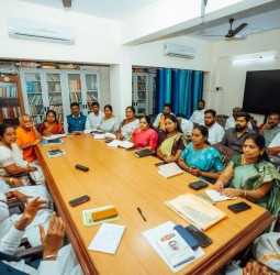 தேர்தல் குறித்து மாநிலத் தலைவர் நயினார்நாகேந்திரன் நேற்று ஆலோசனை